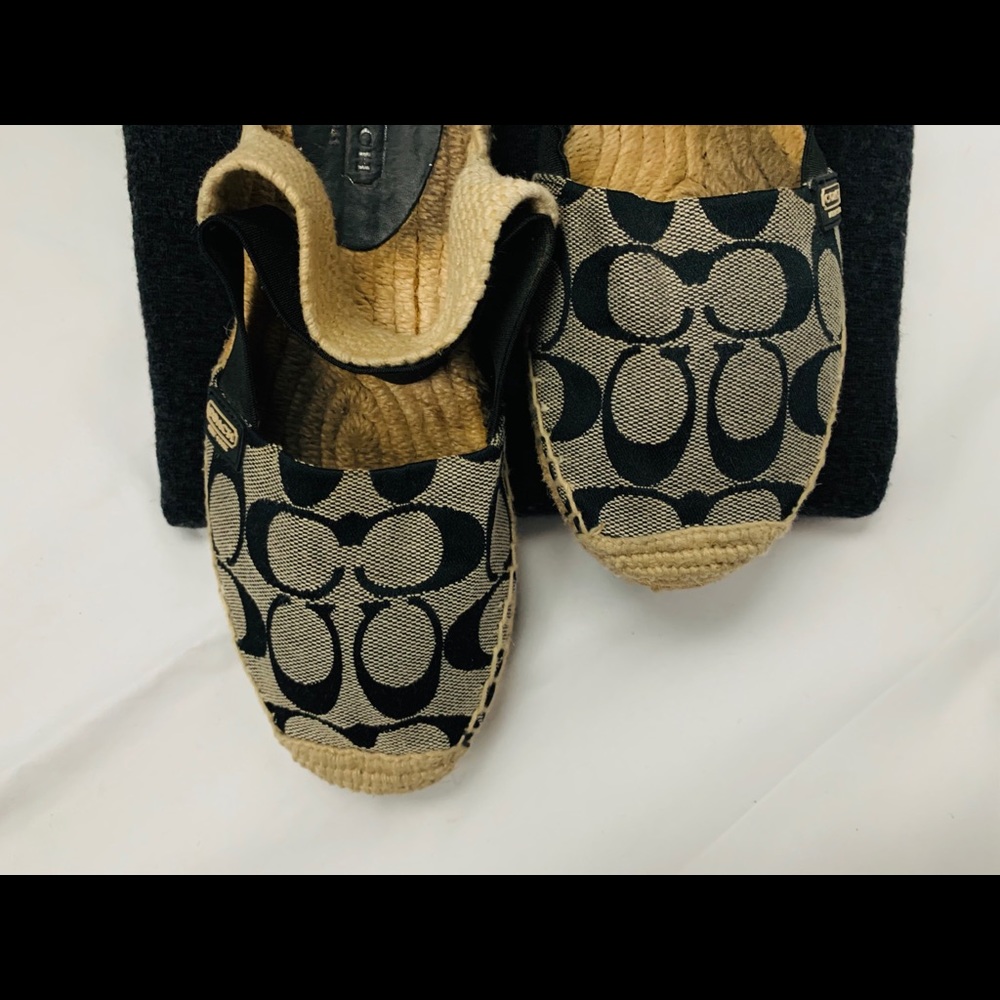 Coach espadrilles slip ons
